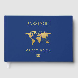 Resetema UNIQUE Editable Passport Photo Page Gästböcker