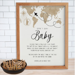 Reseteme Säg inte att Baby Poster spel