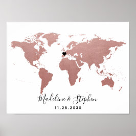 Resetemedel Guest Logga in Bröllop Mitzvah Poster