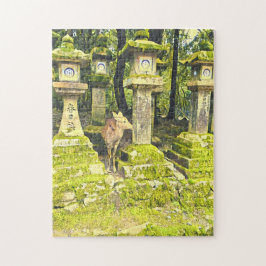 Resetryck för Nara Japan-hjorten Pussel