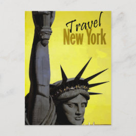 Resevykort för New York-Frihetsgudinnan Vykort