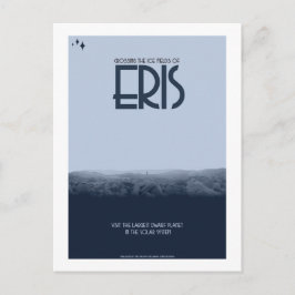 Resevykort för rymdfärder - Eris Vykort