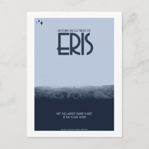 Resevykort för rymdfärder - Eris Vykort