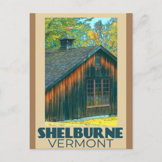 Resevykort - Shelburn Vermont Vykort