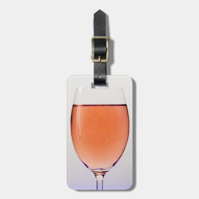 Resglas i Vin Bagagebricka (Vertikal Framsida)