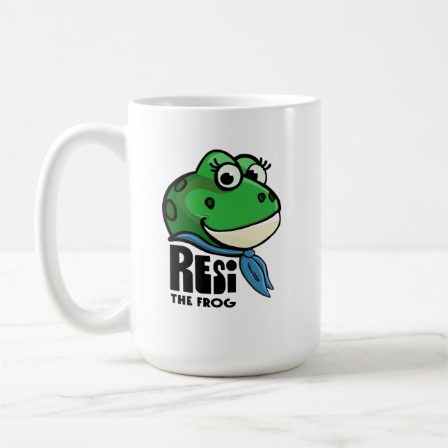 Resi The Frog Kaffemugg (Vänster)