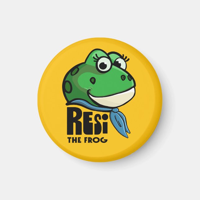 Resi the Frog Magnet (Framsidan)