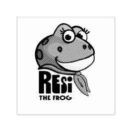 Resi the Frog Självfärgande Stämpel