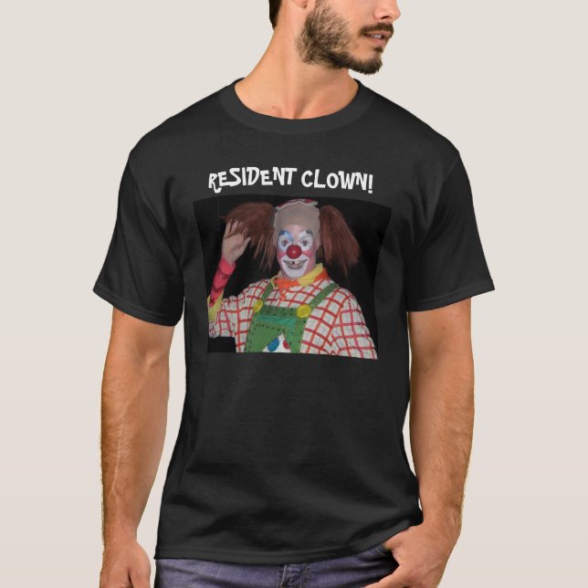 RESIDENT CLOWN  T SHIRT (Framsida)