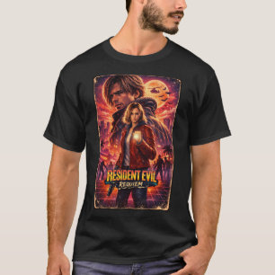 Resident Dark Evil Roligt Requiem Art 30 Basic D T Shirt