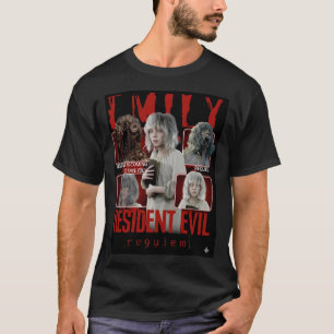 Resident Dark Evil Roligt Requiem Emily Konst 58 T Shirt