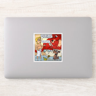 Resident Dragon - Right After You Scrub My Back Klistermärken