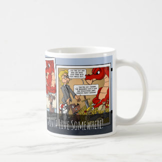 Resident Dragon - The Early Days of Red's Arrival Kaffemugg