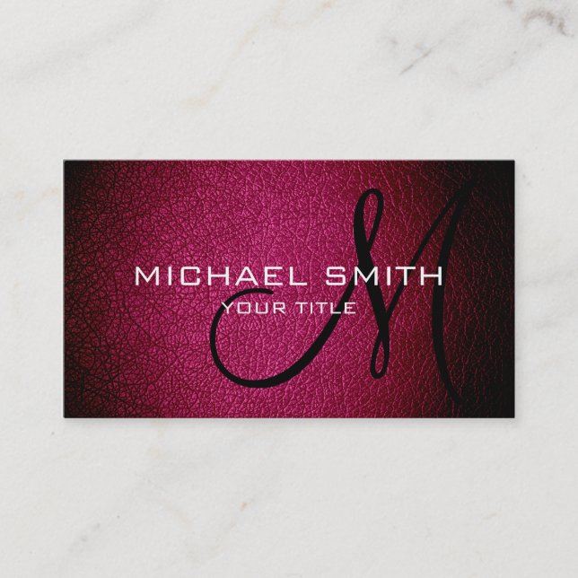 Resident Evil Red Visitkort (Framsida)