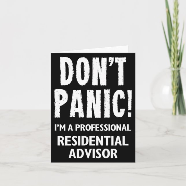 Residential Advisor  Kort (Framsida)