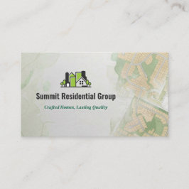 Residential Construction | Gray Skecth Visitkort