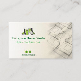 Residential Construction | GreenLight Drafter Visitkort