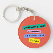 Resilience Acrylic Keychain