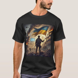 Resilience Amidst Krig Ruins T Shirt