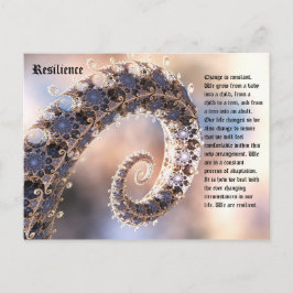 Resilience-vykort Vykort