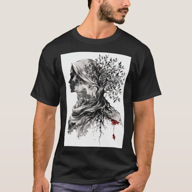 Resiliensens rötter - Arv i blom -  T Shirt (Framsida)