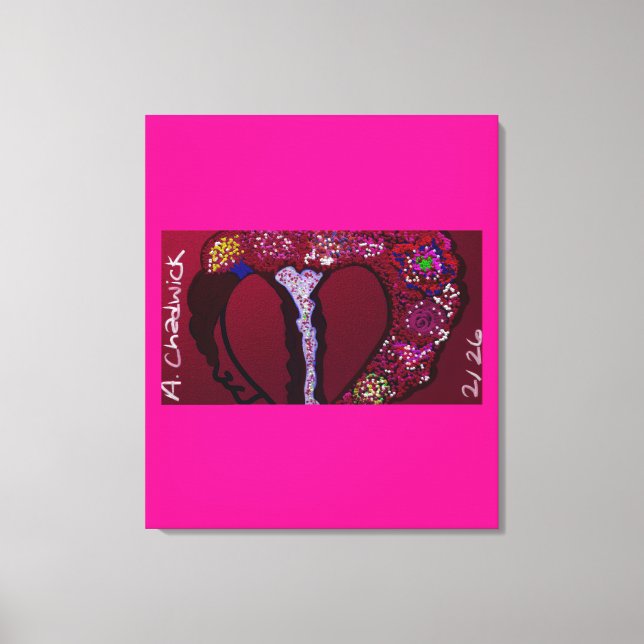 Resilient Heart  Canvastryck (Framsida)