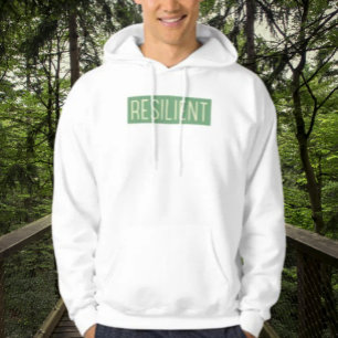 RESILIENT Hoodie – Byggd för att stiga, Tillverkad