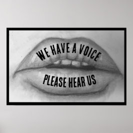 Resilient och stolt poster