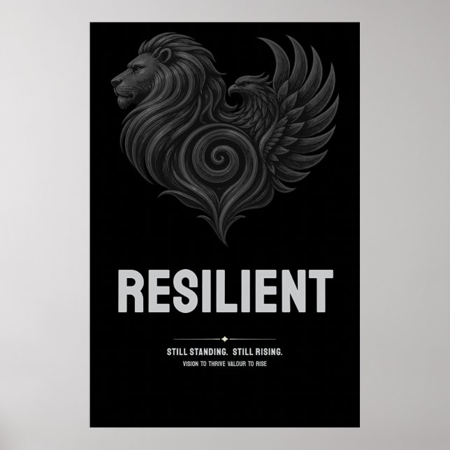 RESILIENT-VTVR-P - Affisch (Framsidan)