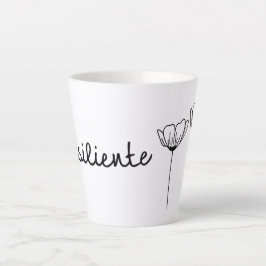 Resiliente Flores latte Mugg