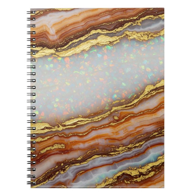 Resin Spiral Photo Notebook Anteckningsbok (Framsidan)
