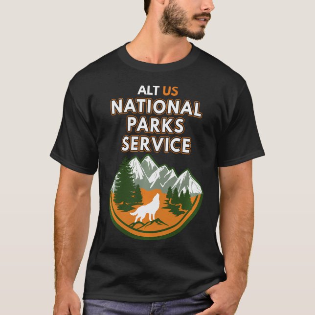 Resist - Alt US National Parker Service T Shirt (Framsida)