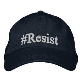 #Resist Basebollmössa Broderad Keps