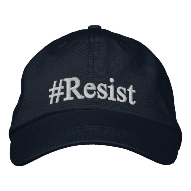 #Resist Basebollmössa Broderad Keps (Framsida)