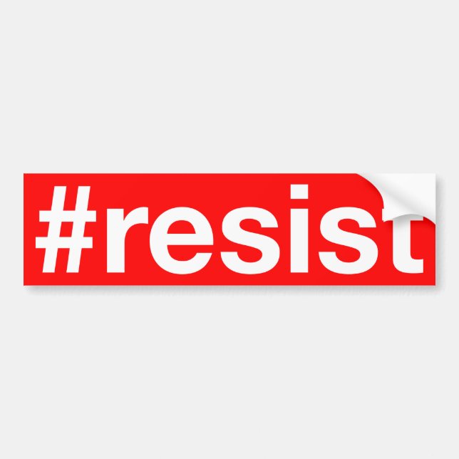 #resist bildekal (Framsidan)