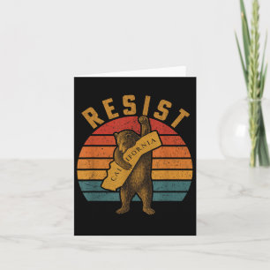 Resist California Bear Kort