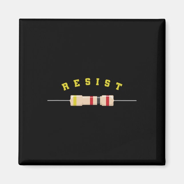 Resist Electronic Component Electronics Magnet (Framsidan)
