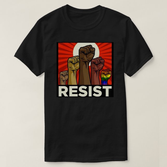 RESIST Essential T-Shirt (Design framsida)