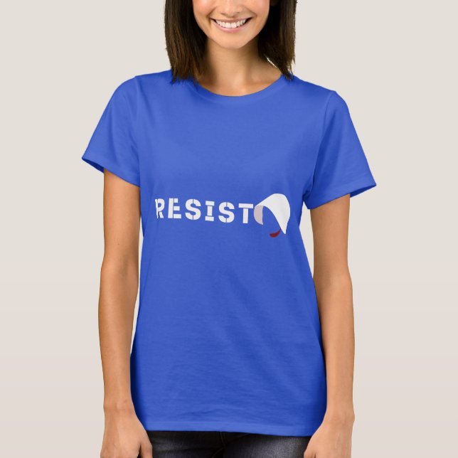 ✊ RESIST for Women's Högers: A Powerful Påstående T Shirt (Framsida)