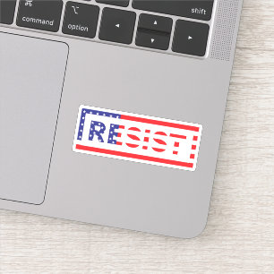 RESIST Förenade Stater Flagga Klistermärken