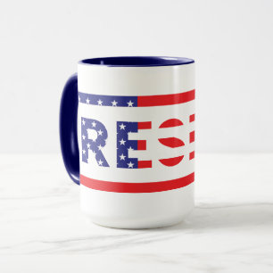 RESIST Förenade Stater Flagga Mugg