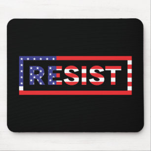 RESIST Förenade Stater Flagga Musmatta