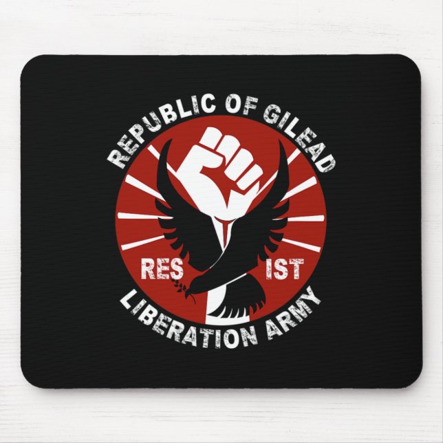 Resist - Gilead Liberation Army Civil Högers Activ Musmatta (Framsidan)