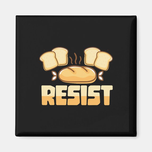 Resist Gluten Free Magnet (Framsidan)