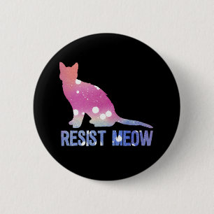 Resist jamar den feministiska katten knapp