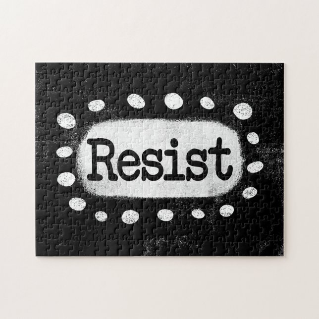 Resist Jigszle Puzzle Pussel (Horisontell)