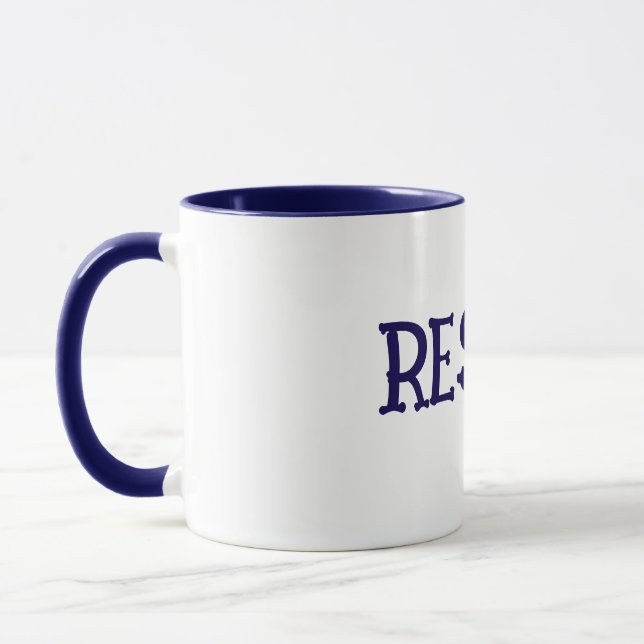 RESIST kaffe mugg (Vänster)