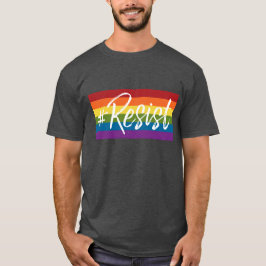 #Resist - Kärlek Trumps Hate - Anti Donald Trump T-shirt