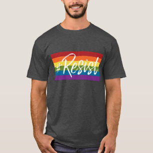 #Resist - Kärlek Trumps Hate - Anti Donald Trump Tee