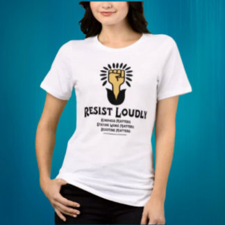 Resist Louely Shirt | Logotyp T